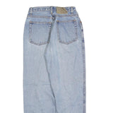 CALVIN KLEIN JEANS Womens Regular Fit Blue Denim Light Wash W25 L27 Classic Zip