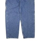 CARHARTT Mens Blue Regular Fit Straight Leg Denim Jeans W42 L30 Workwear