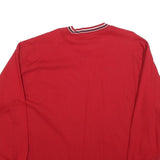 PRINTER Mens Red V-Neck XL Street Hockey Kids Embroidered Logo Sweatshirt