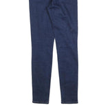 CALVIN KLEIN JEANS Womens Slim Blue Denim Skinny Cotton W28 L32 Zip Pockets