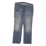 LOIS Womens Jeans Blue Relaxed Straight Denim Medium W36 L30 Stylish Casual