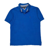 Tommy Hilfiger Polo Shirt - XL Blue Cotton
