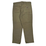 Carhartt Carpenter Pants - 32W 30L Khaki Cotton