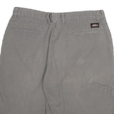 DICKIES Mens Shorts Grey Casual XL W32 Cotton Blend Workwear Pocket