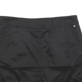 PUMA Womens Black Mini Polyester Blend Skort XL Sports Casual Activewear