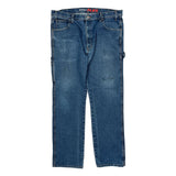 Dickies Carpenter Jeans - 36W 31L Blue Cotton Blend