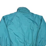 RUGGED TERRAIN Mens Blue Jacket L Polyester Blend Plain Zip Casual Outdoor