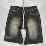 Enyce Denim Shorts - 38W 13L Grey Cotton