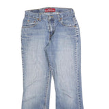 LEVI'S Womens Regular Bootcut Denim Light Blue Jeans W26 L28 Casual Classic
