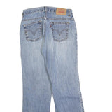 LEVI'S Womens Regular Bootcut Denim Light Blue Jeans W26 L28 Casual Classic