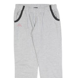 KAPPA Womens Joggers Grey & Black Slim Tapered XL W32 L28 Casual Sportswear