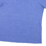 NIKE Womens Blue & Orange Boise State Broncos Graphic T-Shirt S Crew Neck Short