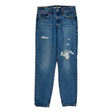 501 Levis Jeans - 27W US 4 Blue Cotton