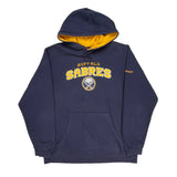 Buffalo Sabres Reebok Hoodie - XL Navy Cotton Blend