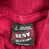 Apple Valley Howard, Oh Fruit Of The Loom Single Stitch T-Shirt - Large Red Cotton Blend