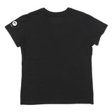 NARCOS Womens Black Graphic T-Shirt L Short Sleeve Crew Neck Logo Print