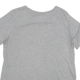 NIKE Mens Grey Graphic T-Shirt L Short Sleeve Crew Neck Casual Sportswear