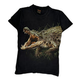 Age 14 Wild Planet T-Shirt - Medium Black Cotton