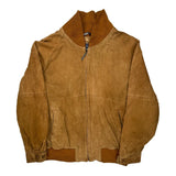 Burberry Suede Jacket - XL Brown Suede