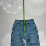 Carhartt Double Knee Carpenter Jeans - 28W 27L Blue Cotton