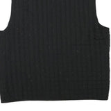 GAP Mens Black XL Quilted Zip Jacket Polyester Blend Lightweight Vest