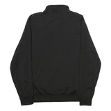 PUMA Mens Black Polyester Track Jacket L Zip Plain Sportswear Active