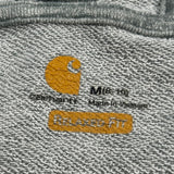 Carhartt Hoodie - Medium Grey Cotton Blend