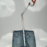 501 Levis Jeans - 30W 30L Light Wash Cotton