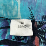 Unbranded Floral Hawaiian Shirt - Medium Multicoloured Cotton