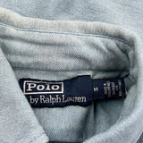 Polo By Ralph Lauren Shirt - Medium Blue Cotton
