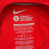 Boston Baseball Nike Mlb T-Shirt - Large Red Cotton