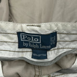 Polo By Ralph Lauren Cargo Shorts - 36W 10L Khaki Cotton
