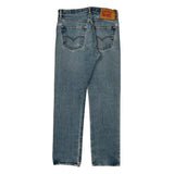 501 Levis Jeans - 28W 31L Blue Cotton