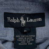 Age 8 Ralph Lauren Shirt - Medium Blue Cotton