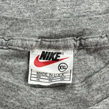 Wolves Nike Graphic T-Shirt - 2XL Gray Cotton
