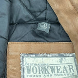 Quality Liquid Feeds Destinations Workwear Jacket - XL Brown Cotton