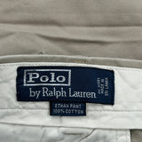 Polo By Ralph Lauren Chinos - 36W 30L Beige Cotton