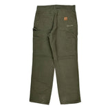 Carhartt Carpenter Trousers - 32W 32L Green Cotton