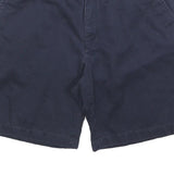 NAUTICA Mens Shorts Blue Casual Plain M W34 Cotton Blend Comfortable Style
