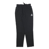 REEBOK Womens Joggers Black S W26 L30 Slim Tapered Cotton Blend Comfort