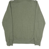 THE NORTH FACE Mens Green Pullover Hoodie L Cotton Logo Sweatshirt Casual