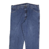 DICKIES Mens Jeans Blue Regular Straight Denim Medium W40 L32 Classic Cotton