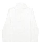 LOFFLER Mens White Skiplausch St Moritz Patterned Pullover Cotton XS Jumper