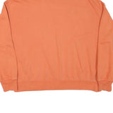 LEVI'S Mens Orange Cotton Blend Crew Neck M Sweatshirt Casual Pullover
