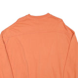 LEVI'S Mens Orange Cotton Blend Crew Neck M Sweatshirt Casual Pullover