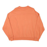 LEVI'S Mens Orange Cotton Blend Crew Neck M Sweatshirt Casual Pullover