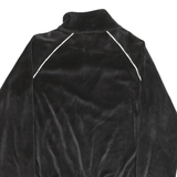 CHAMPION Womens Black Zip Jacket M Polyester Blend Plain Sports Casual Track