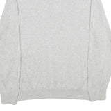 NAUTICA Mens Grey Plain Pullover Jumper 2XL Cotton Crew Neck Casual Knitwear