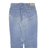 LEVI'S Mens Jeans Blue Relaxed Straight Denim Medium W32 L30 Classic Casual Zip