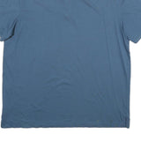 CALVIN KLEIN Mens Blue Short Sleeve Plain XL Cotton Polo Shirt Casual Basic Tee